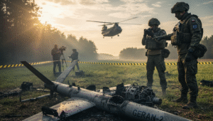 Poland Says Four of 19 Russian Drones Destroyed Over Its Territory