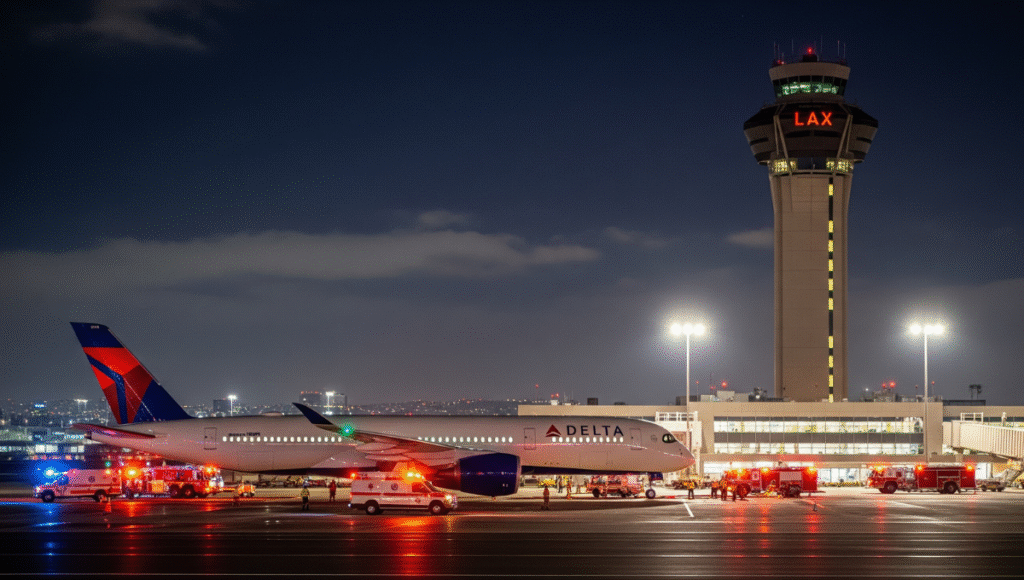 Delta Flight DL275 Diverted — LAX Airport Incident Details
