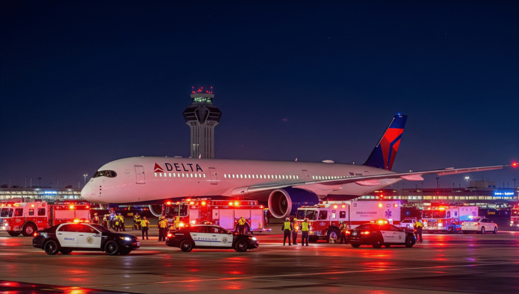 Updates on Delta Flight DL275 Diversion to LAX