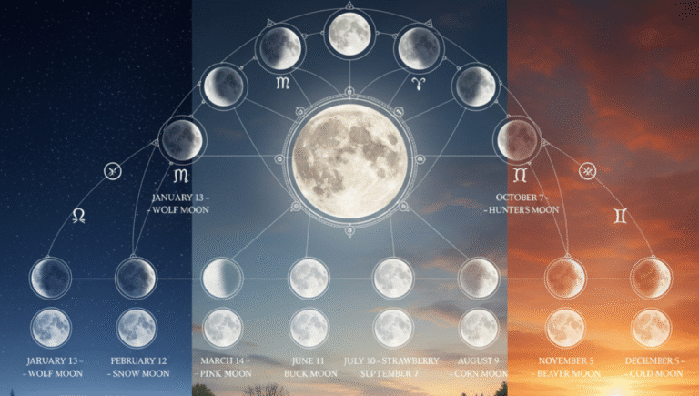 Next Full Moon 2025: Complete Moon Phases & Meanings
