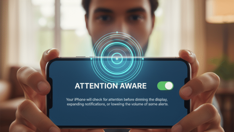 Simple Steps to Turn Off or On ‘Attention Aware’ on Your iPhone
