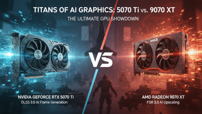 Ultimate GPU Faceoff: Nvidia GeForce RTX 5070 Ti versus AMD Radeon 9070 XT with AI Upscaling