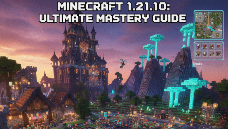 Mastering Minecraft 1.21.10: Tips & Tricks