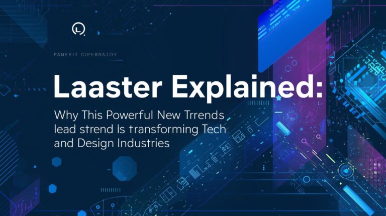 Laaster explained: Why This Powerful New Trend Is Transforming Tech and Design Industries