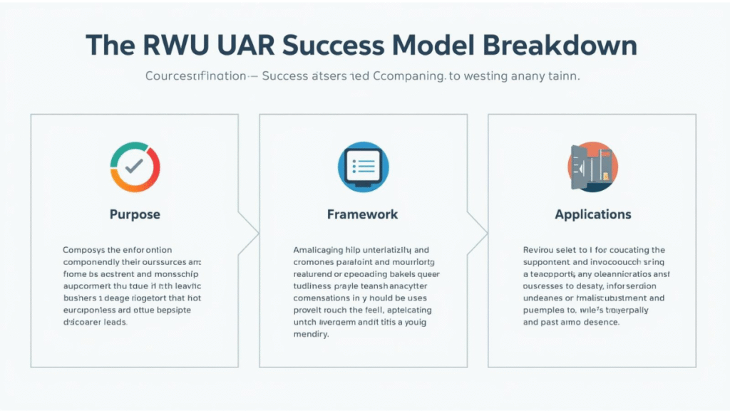 The RWU UAR Success Model Breakdown: Purpose, Framework, and Applications